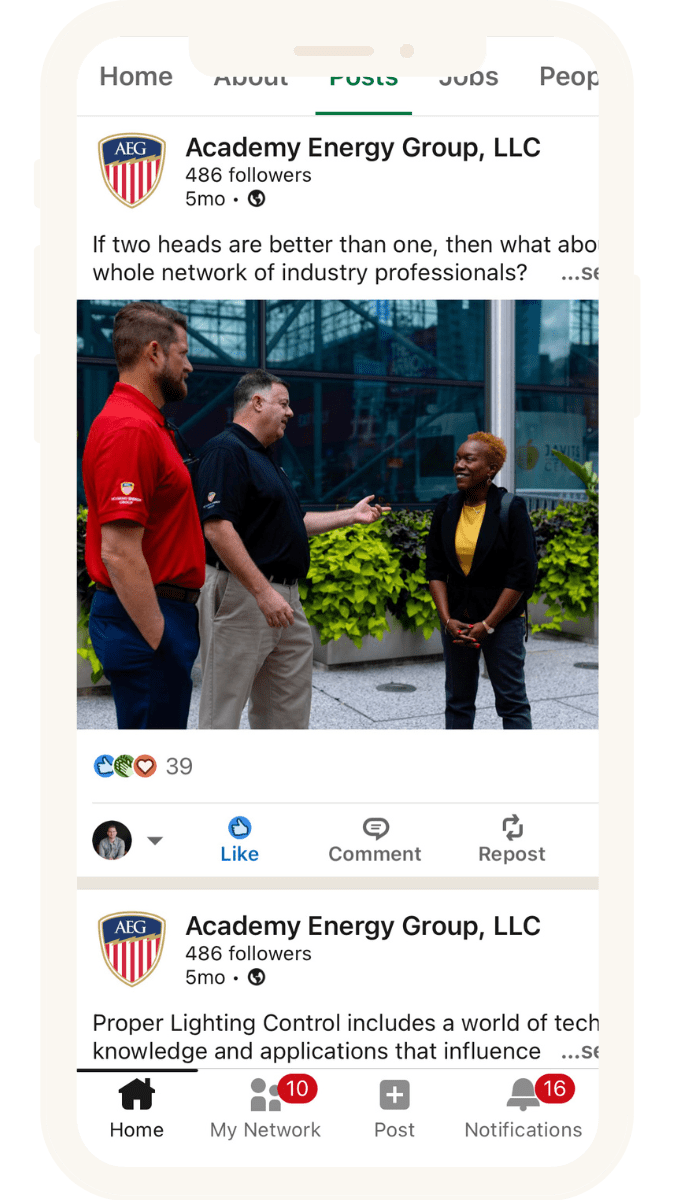 Academy Energy Group Social Feed